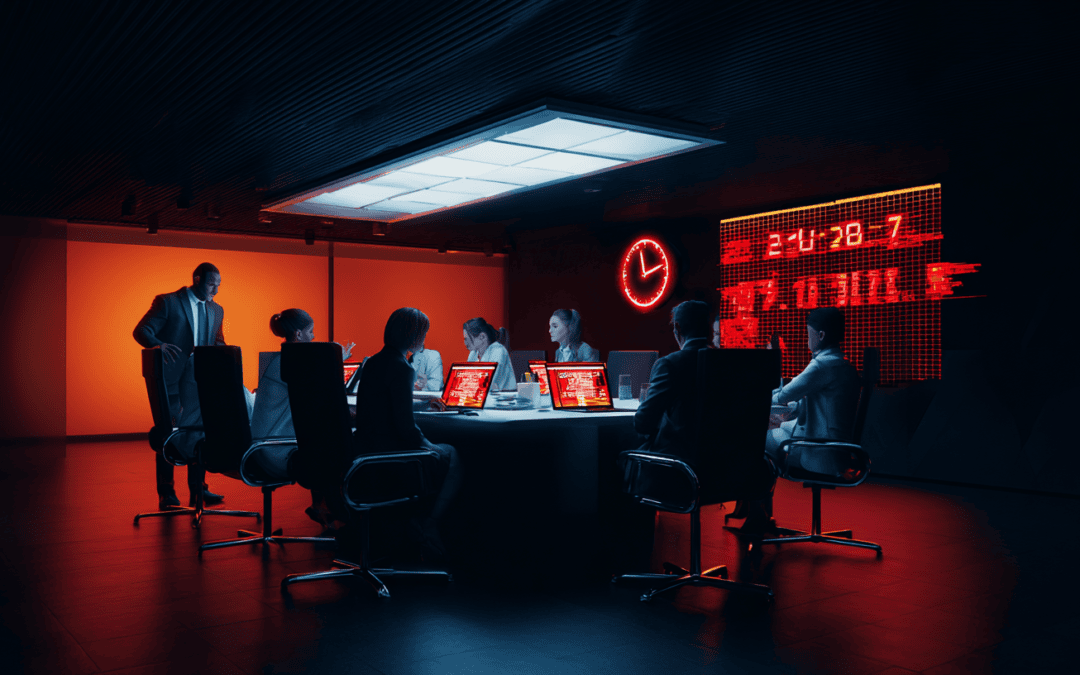 43% har en plan. 12% har øvet den.