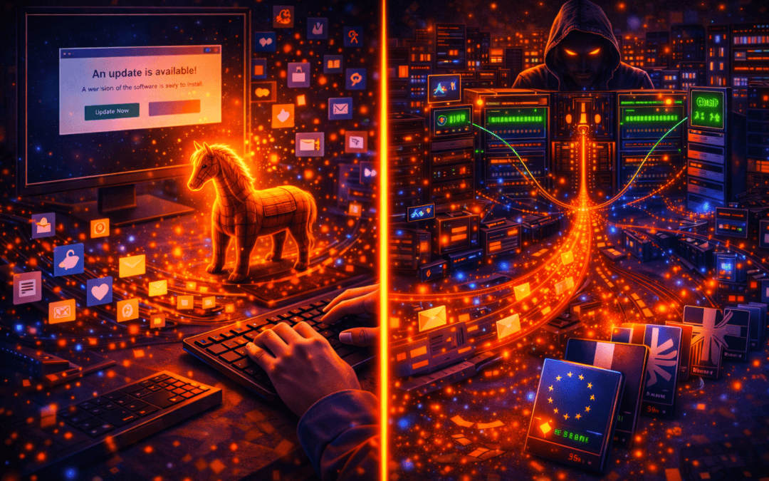 Din software opdaterer sig selv. Med malware.