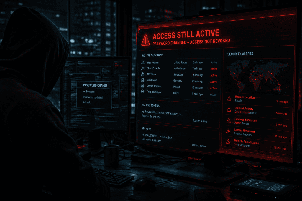 Angriberen brugte kun platformens egne funktioner. Ingen malware. Ingen sårbarhed. Et telefonopkald startede det. Fire minutter senere var hemmeligheder hentet.