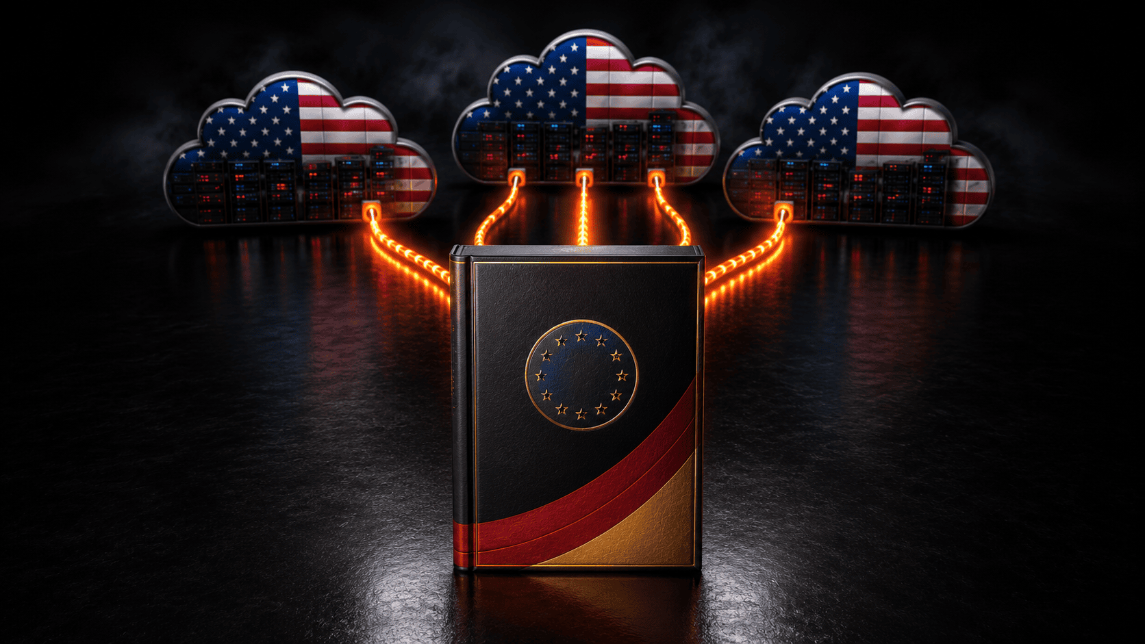 Tre amerikanske hyperscalere med EU-adresser. Europæiske adresser på amerikanske selskaber. Og en servicemail man ikke kunne svare på