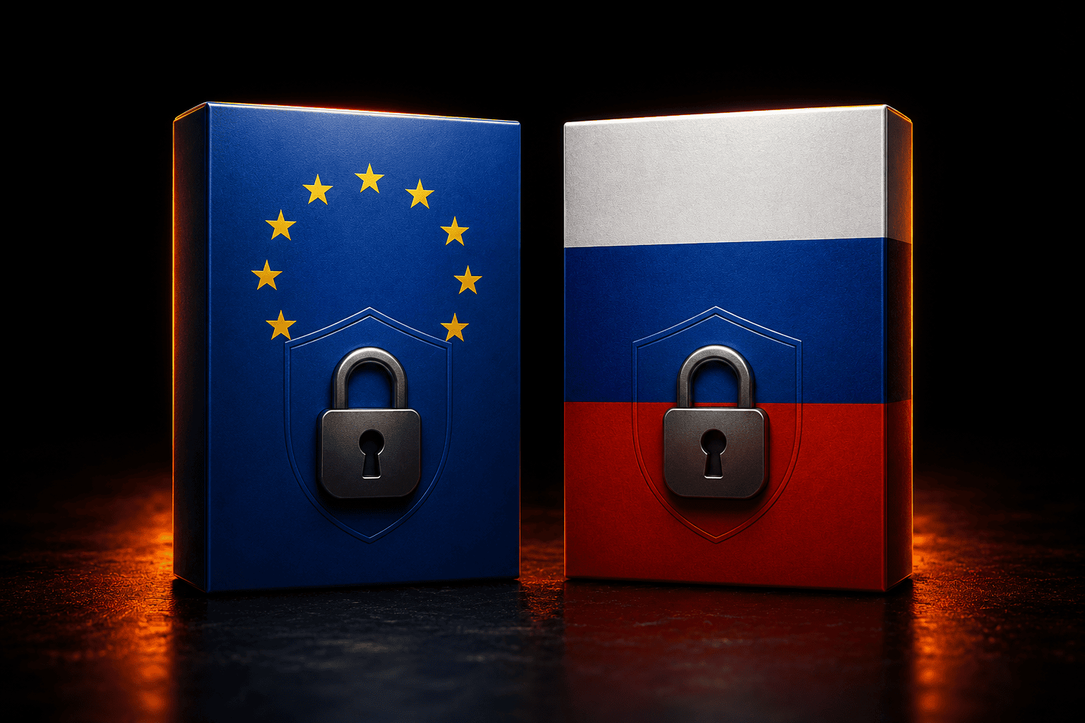 Samme logo, næsten identiske manualer, seks opdateringer annonceret samtidig. Den ene udgave europæisk. Den anden FSB-certificeret.