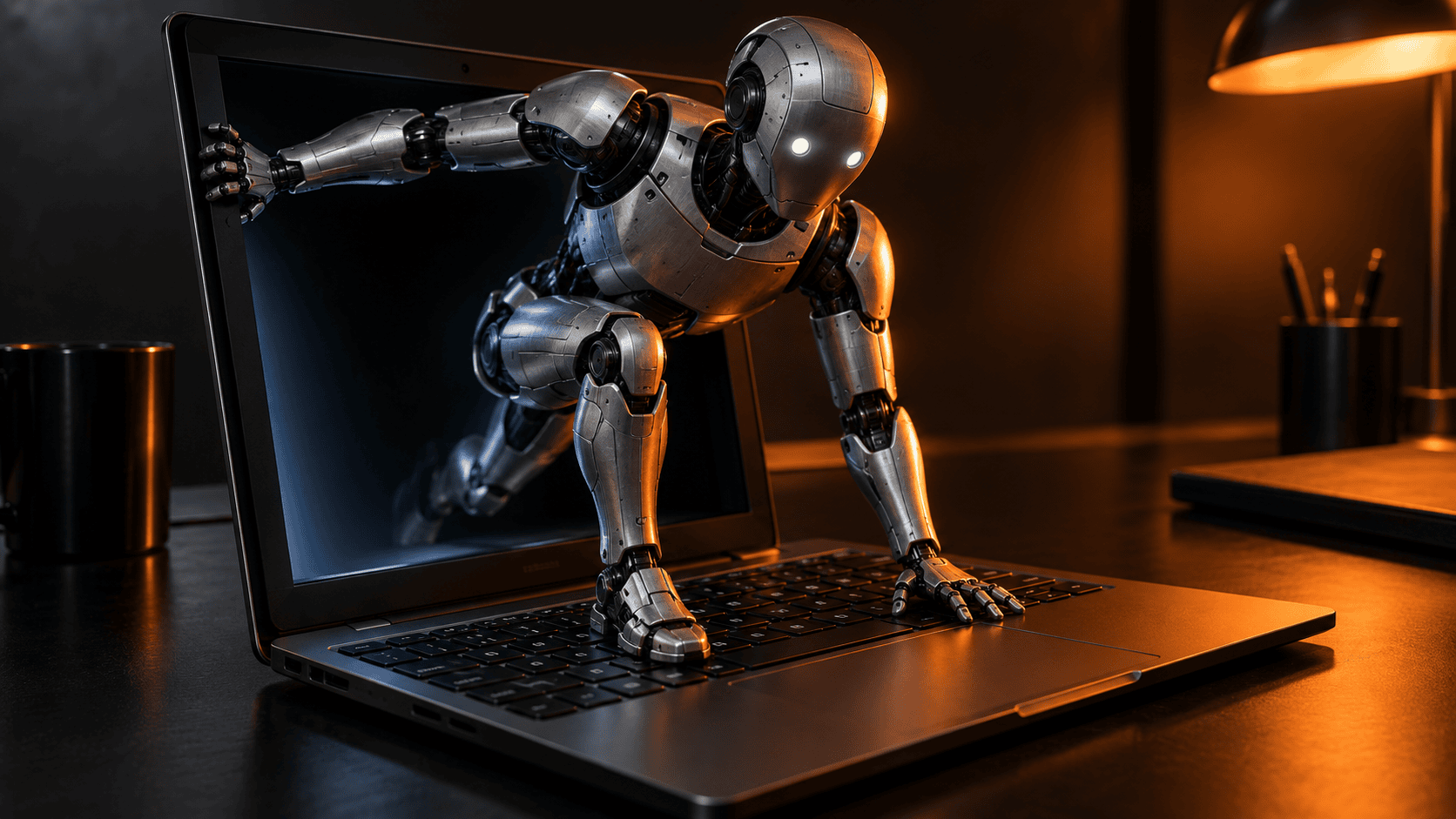 AI-appen installeres i baggrunden via systemopdatering og fastgøres i menuen. EØS-kunder er undtaget.